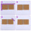6PCS Book Binding Tool, Easy Scrapbooking Tools Kit, L Ruler + T Ruler + I Ruler + Corner Miter + Eyelet Guiding Violet 6