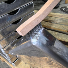 Welding Chipping Hammer and Wire Brush Set,10.5" Cone and Vertical Chisel Welding Hammer,Handle Carbon Steel Brush 10"