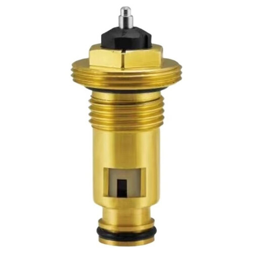 Heating System Valve Radiator Valve Insert ,M30x1.5 G1/2 63mm Compact Length Precise Flow-Adjustment 1
