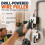 Drill-Powered Wire Puller Tool,0.3-Inch Max Cable Feeder for Conduit, Fish Tape,Guides Wires Through Conduit Bends,1PC 3