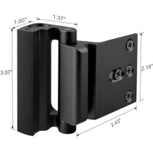 Door Locks for Front Door Safety High Home Security Door Lock Reinforcement Withstand 800 Lbs, Child Proof Door Locks