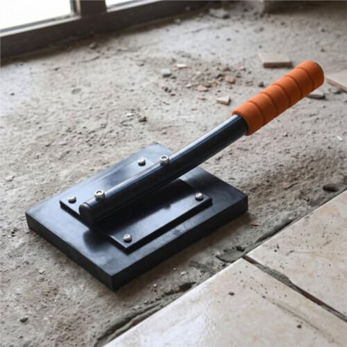 Ergonomic Tapping Block with PE Handle, Medium, 8-Layer Clamp, 355mm Length, 150x150x22mm Base