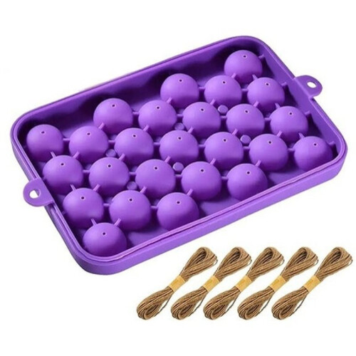 1set Grape-Shaped Silicone Soap Making Kit - Exquisite Molds for Gift Soaps (Finished Soap Not Included) A 2