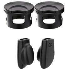 LED Light Cover&Eyeglass Ear Grip for Meta /Skyler for Gen2 & Meta HSTN Accessories Black