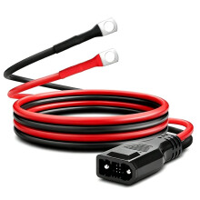 8AWG Extra Battery Extension Cable for M8 O Terminal to XT150 Power Wire 0.5m for Power Station