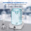 Rechargeable Magnetic Stirrer Portable USB Liquid Mixer with Stepless Speed Control for Lab Solution Stirring 4
