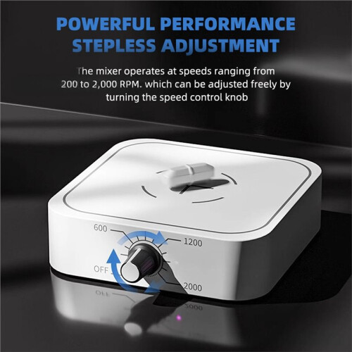 Rechargeable Magnetic Stirrer Portable USB Liquid Mixer with Stepless Speed Control for Lab Solution Stirring 2
