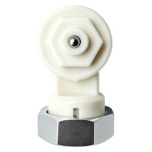 Angle Adaptor 90 Degree Radiator Thermostat Adapter M30 X 1.5, Left/Right Mount, for Oventrop Buderus Heimeier Danfoss
