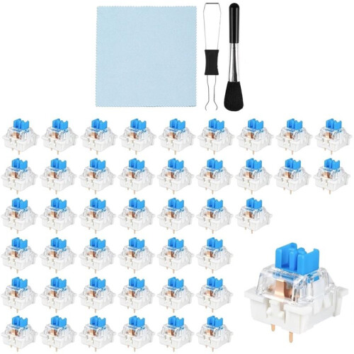 Ensemble 90 Interrupteurs à  pour Imprimante 3D,Interrupteurs Clavier à  pour Projets D'Impression 3D,Interrupteurs à 3 Broches,Pièces