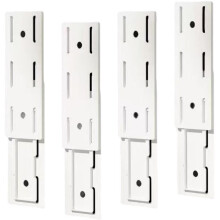 50 PCS Power Strip Holder, Self Adhesive Socket Holder Punch-Free Wall Mounted for Home Office Cable Management