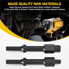 32029 Air Hammer Socket Adapter, 37315 3/8" & 37316 1/2" Shake 'N Break,Designed to Be Used with A Wrench to Help Rotate