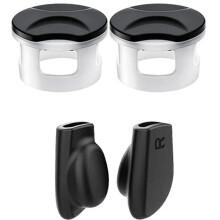 LED Light Cover&Eyeglass Ear Grip for Meta /Skyler for Gen2 & Meta HSTN Accessories White