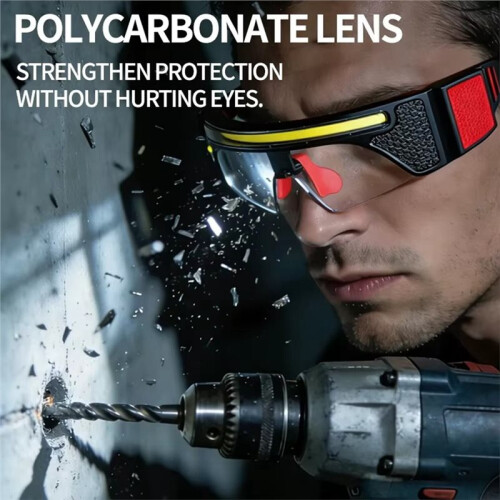 New Upgrade Sensor Glasses Lamp Type C Rechargeable LED Maintenance Light for Repair Work Hands Free Headlight 1