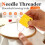 Automatic Needle Threaders for Hand Sewing, Square Needle Threading Helper for Sewing Machine, Fits All Needle Sizes 2