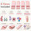 Precision Grooves Clay  Maker Smooth Rolling Reusable Clay Bead Roller 3D Printed 2/3/4/5mm Nail Art Bead Roller 7
