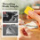 Automatic Needle Threaders for Hand Sewing, Square Needle Threading Helper for Sewing Machine, Fits All Needle Sizes 3