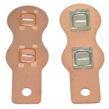 Conector de Batería de Litio 18650, Tira Compuesta de Cobre y Níquel, Lengüeta de Níquel para Soldadura por Puntos para Baterías DIY 18650 19.5