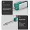 KTR High Precisions Linear Displacement Sensor 10mm Automatic Reset Electronic Ruler Spring Displacement Transducer 6