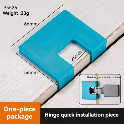 12PCS Hinge Magnetic Quick Installation Aid Woodworking Fixing Tool Cabinet Door Hinge Drilling Fixed Plate 1
