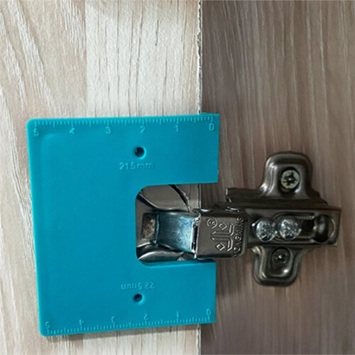 12PCS Hinge Magnetic Quick Installation Aid Woodworking Fixing Tool Cabinet Door Hinge Drilling Fixed Plate 2