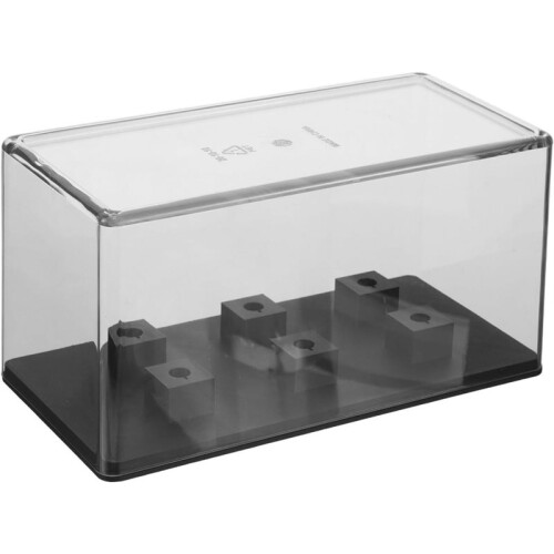 6-Slots Acrylic Phono Shell Case Dustproof Turntable Cartridge and Headshell Organizer for Safe and Secure Storage