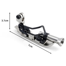 4 Thread Overlock Machine Universal Beading Presser Foot 6/8mm, Overlock & Bead Sewing Integrated, Smooth Running 8mm