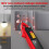 UX1 Digital Clamp Meter 100A Auto-Ranging Non-Contact Current Voltage Frequency Temperature Voltmeter Multimeter 5