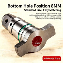 Steel Hex Socket Bit Adapter High Hardness Shaft Convert Impact Wrench for Screwdriver Repair Replacement Connecting