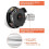 195858-1 String Trimmer   for  Weed Wacker Attachment, 0.065" 27Ft Spool, Replace 196146-9, 6PCS 4