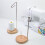 Adjustable Wooden Thread Stand for Home Sewing Machines - Single Spool Holder, Extendable Bobbin Organizer 4