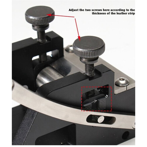 Professional Leather Skiving Machine -Thinning Tool for Cowhide and  Leather with Extra Blade 1