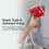 Paint Edger Trimmer with 2 Pads for Walls & Corners,Adjustable Angle Design,Sponge Paint Pad Applicator Red 4