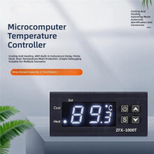 ZFX-1000T Digitale Temperatuurregelaar Thermostaat Thermoregulator Broedmachine Relais Verwarming en Koeling 12-100V