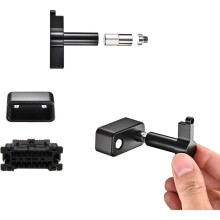 OBD2 Port Anti-Theft Lockout Tool, OBD Port Protector for Cars/SUV/Trucks,Obd2 Lock Anti Theft Protector (Black,1 Set)