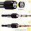 3-In1 Combination Drill Tap & Tap Bit Set Titanium Coated Screw Tapping Bit Tool for Drilling, Tapping, Countersinking 2