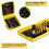 3-In1 Combination Drill Tap & Tap Bit Set Titanium Coated Screw Tapping Bit Tool for Drilling, Tapping, Countersinking 4