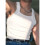 Men'S Solid Color Sleeveless Fitted Stretch Tank Top White XL 9