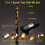 3-In1 Combination Drill Tap & Tap Bit Set Titanium Coated Screw Tapping Bit Tool for Drilling, Tapping, Countersinking 3