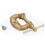 300A Electrode Clamp High Power Brass Grounding Work Clamp C-Shaped Ground Earth Clamp Replacement 5