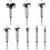 Forstner Bit Set 8Pcs - Forstner Bits for Wood, Wood Drilling with Storage Case 7