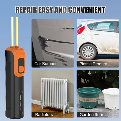Cordless Handheld Plastic Welding Machine USB Rechargeable Welding Machine Hot Stapler  Repair Tool for Car Bumper