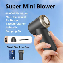 Super Turbo Fan Only 88mm Body Height 48000RPM Brushless Motor Portable Turbo Jet Fan Air Blower for Daily Use