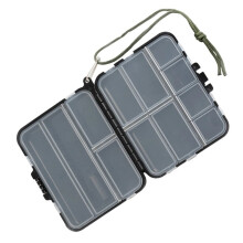 10 Pcs Pocket Tackle Box Set, Tackle Box Organizer with Adjustable Dividers, Fishing Storage Containers