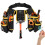 Adjustable Multi-Pocket Tool Belt, Multifunctional Waist Tool Storage Bag for Electrician Carpenter 4