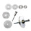 Inside Pipe Cutter for PVC Pipe, 6 PCS Blades and Hex Shank for Internal Flush Cutting 6