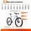 Bicycle Repair Tool Kit, Bidirectional Ratchet Wrench Set with 10 Bits, Multi-Function Maintenance Tools for Bike 6