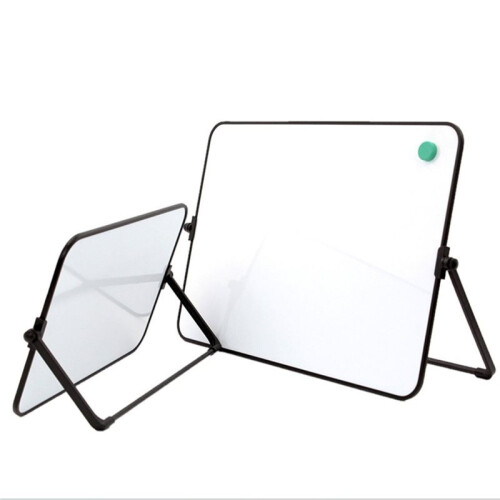 A3 Double-Sided Magnetic Whiteboard for Desk - Erasable Message Board for Home & Work Notes, to-Do Lists