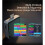 USB Tester C2 Digital Voltmeter Charging Power Detector PD3.2 Battery Tester Fast Charge Detection Trigger C2 Std 8