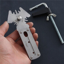 Nattools Zipper Repair Tool - Effortlessly Fix Zippers Bags, Clothing & DIY Leather Projects - Corner Zipper Solution