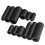 3/8" Drive Impact Socket Set - Metric Short & Deep Sockets (8-22mm), Black Phosphate Finish for Durability 2